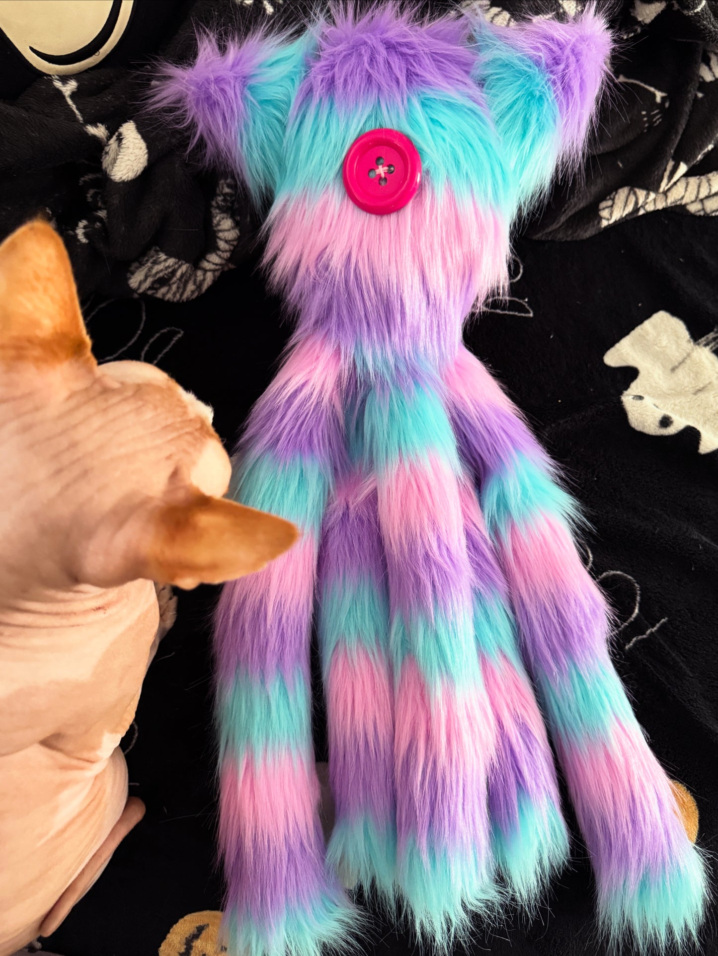 Large Furry Squid Plush