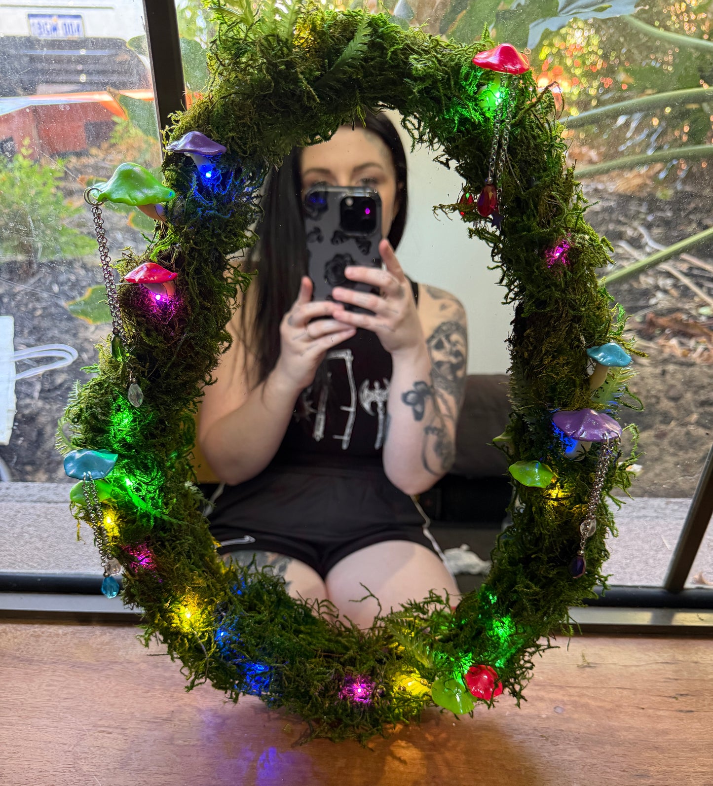 Preorder - Neon Shroom Mirror