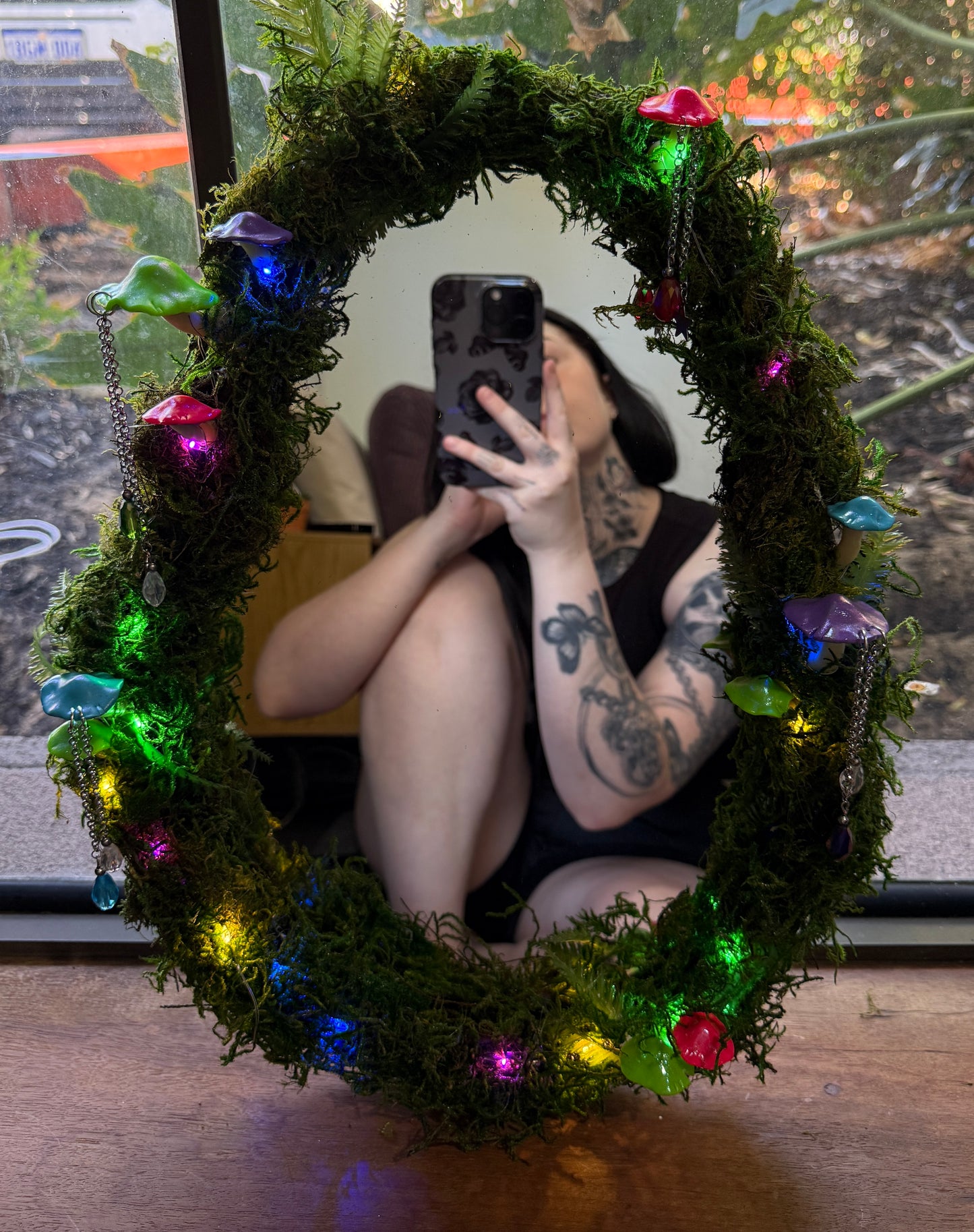 Preorder - Neon Shroom Mirror