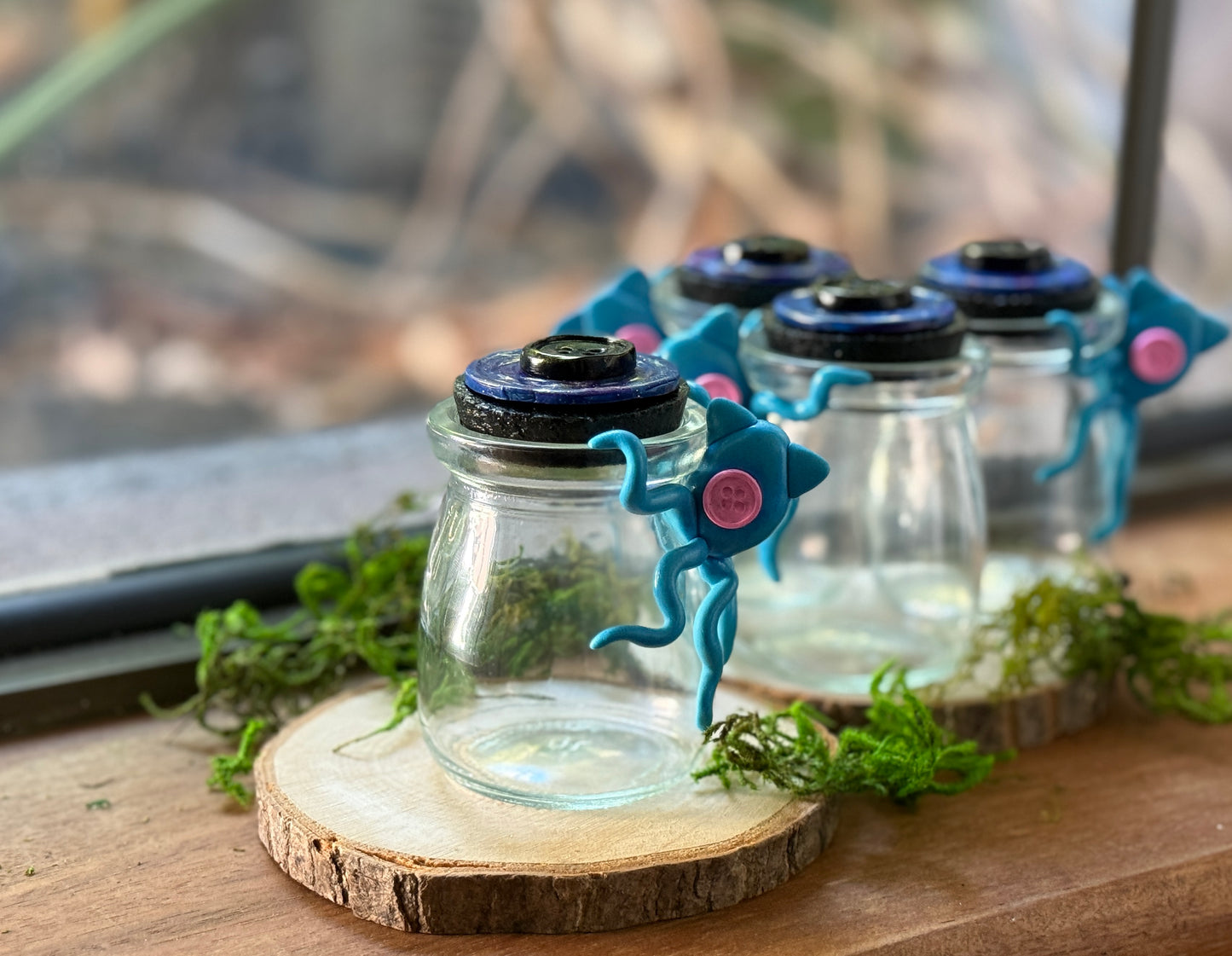 Coraline Squid Trinket Jar