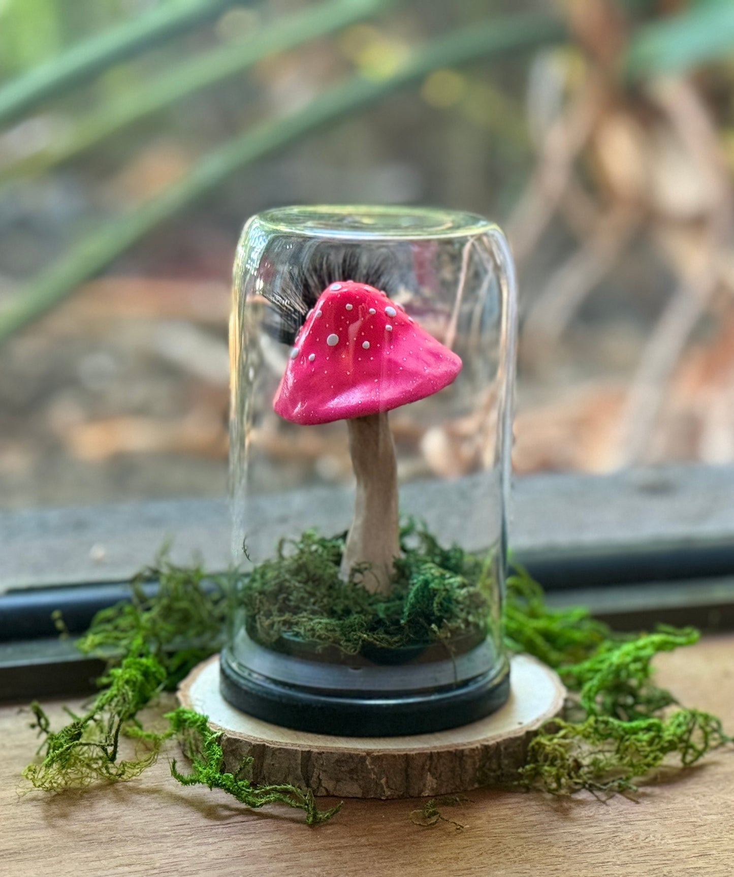Mushroom Dome - Ruby