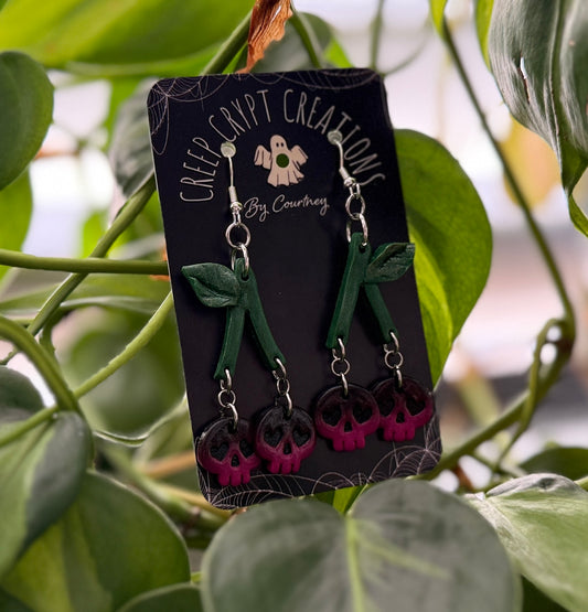 Spooky Cherry Earrings