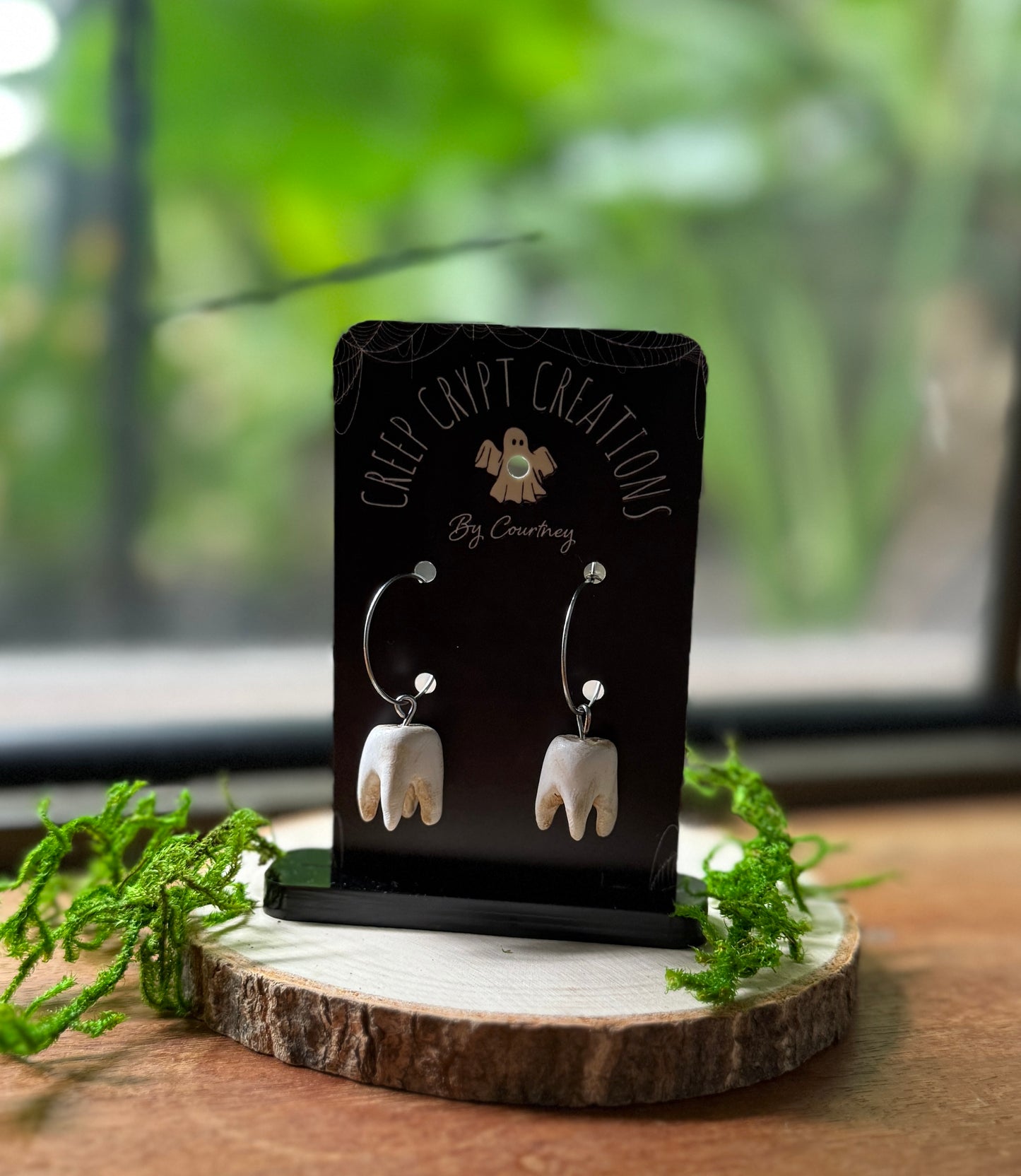 Teeth Hoop Earrings