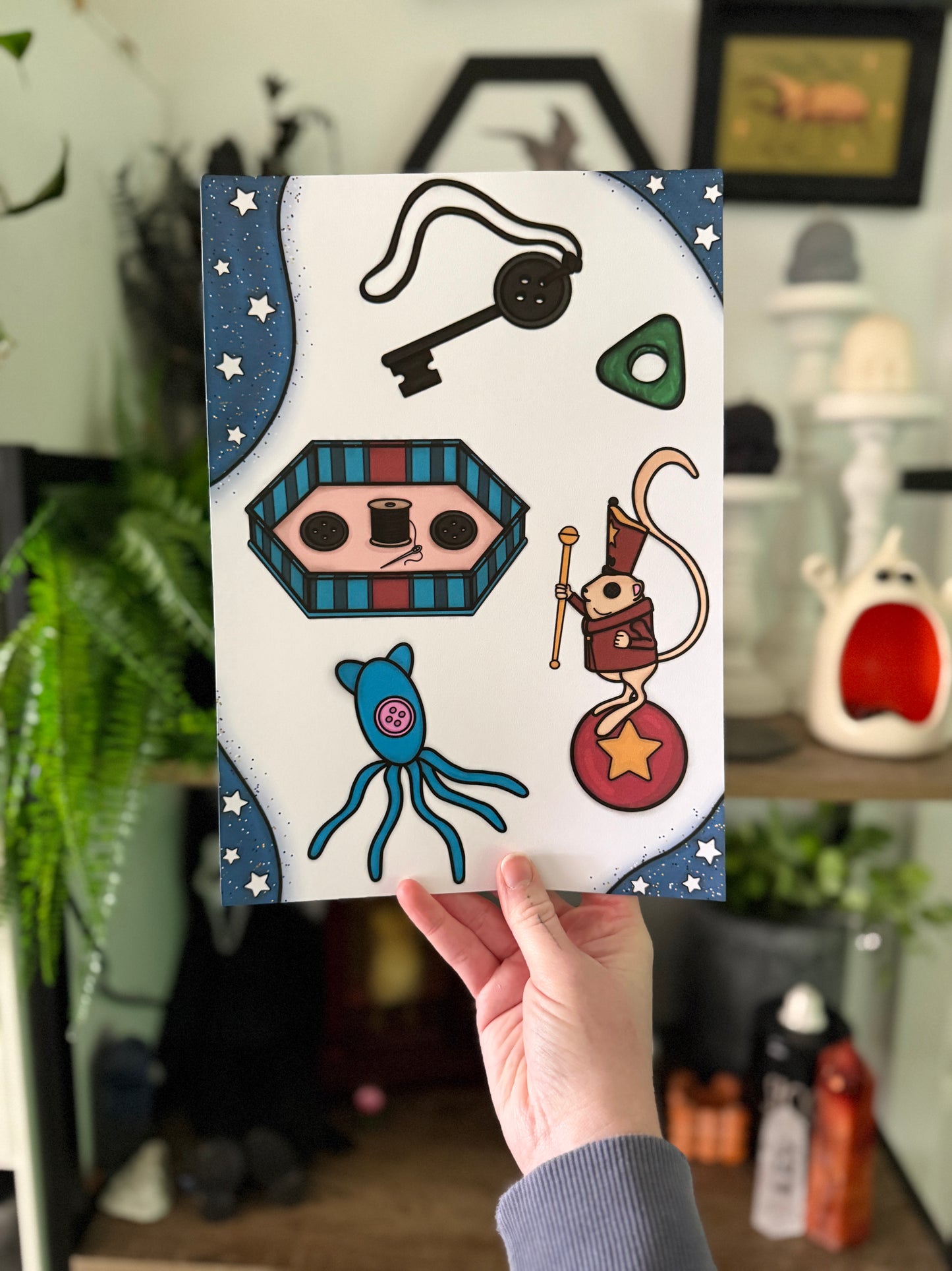 Coraline Flash Art Print