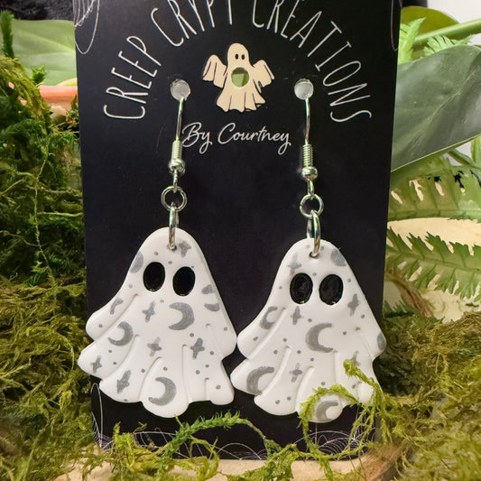 Moon Ghost Earrings