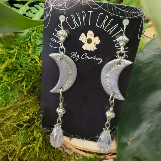 Boho Moon Earrings