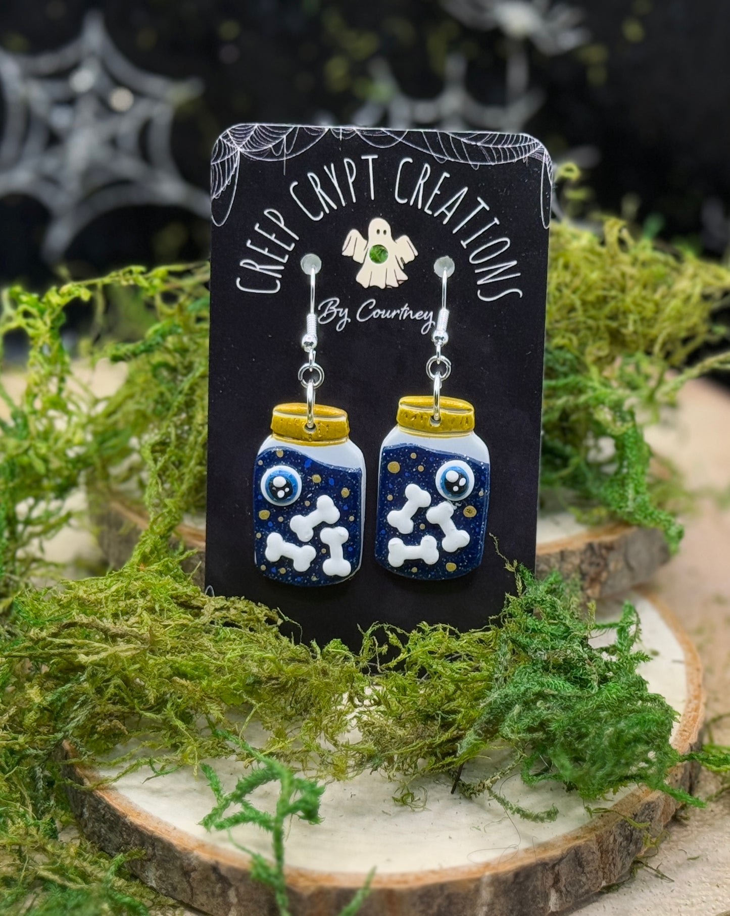 Eyeball in Jar Earrings