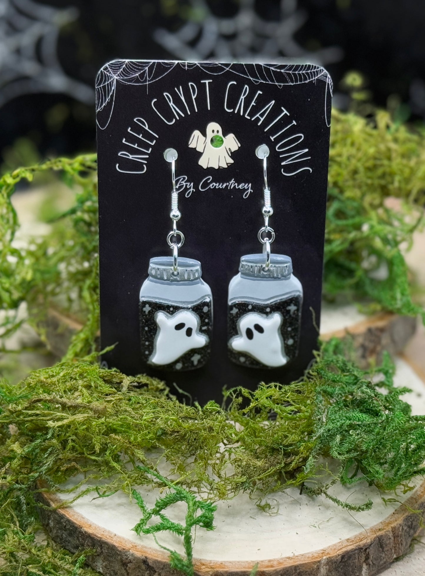 Ghost Jar Earrings