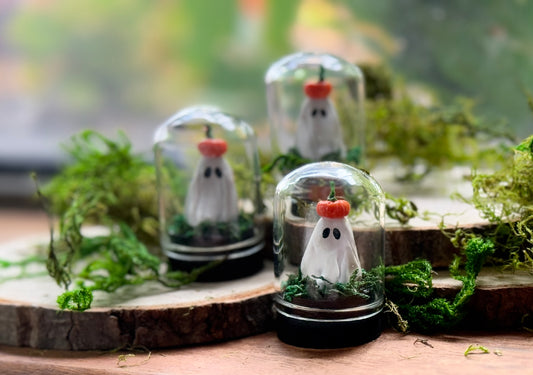 Mini Ghost Pumpkin Dome