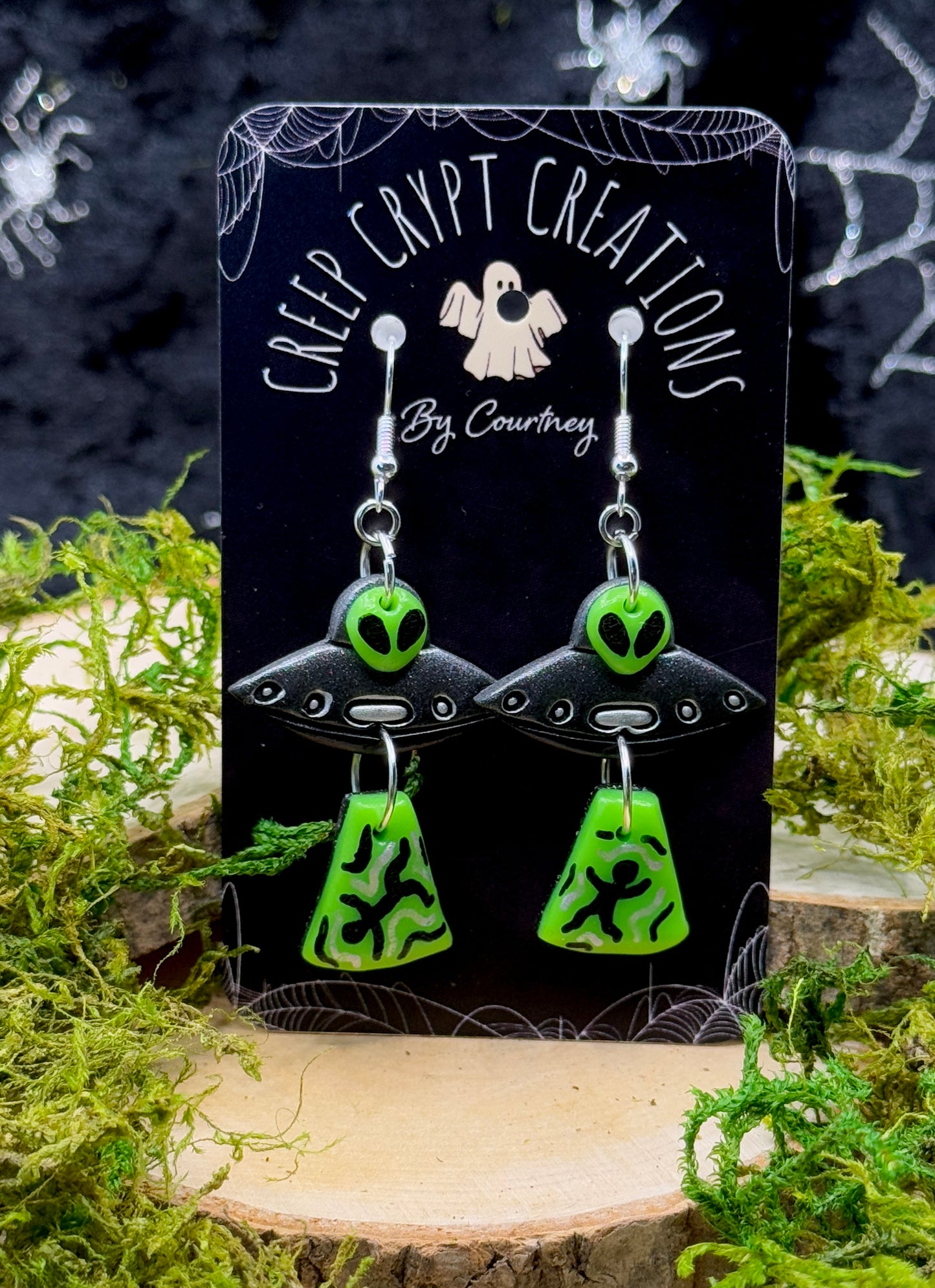 Alien Abduction Earrings