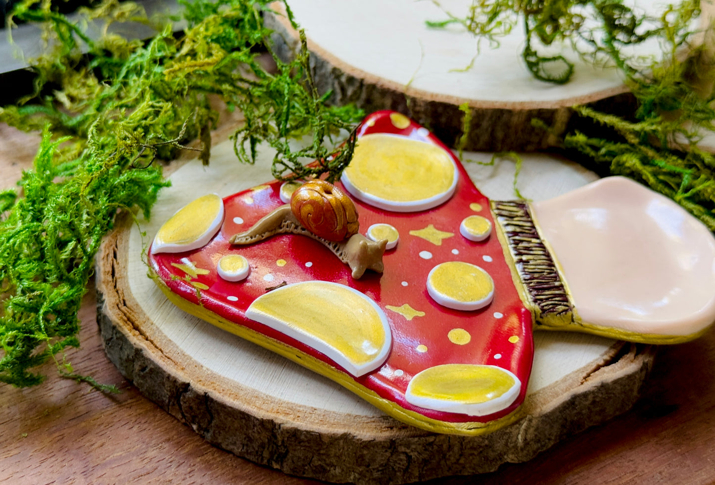 Mushroom Incense Holder