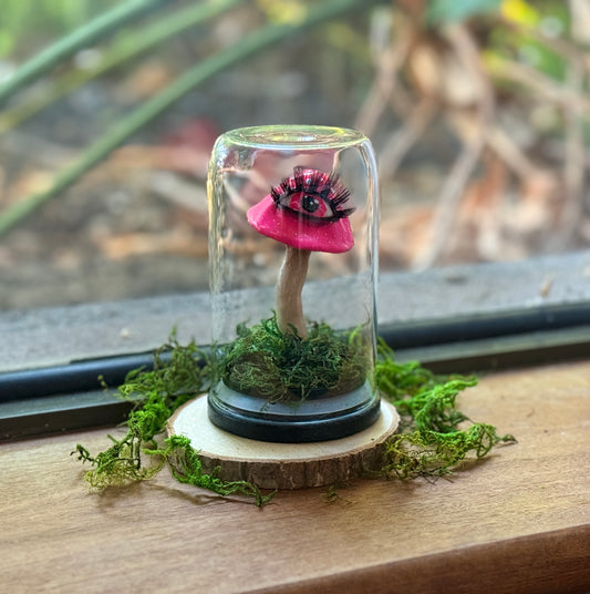 Mushroom Dome - Ruby