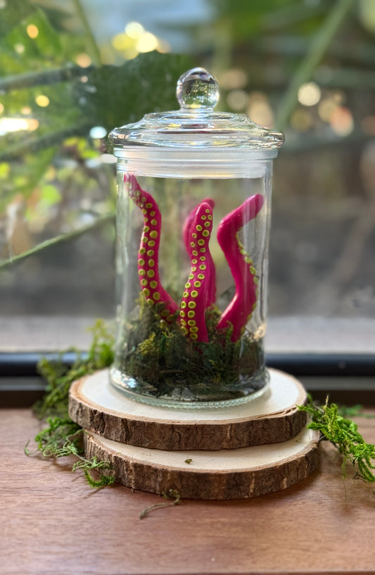 Pink Tentacle Jar