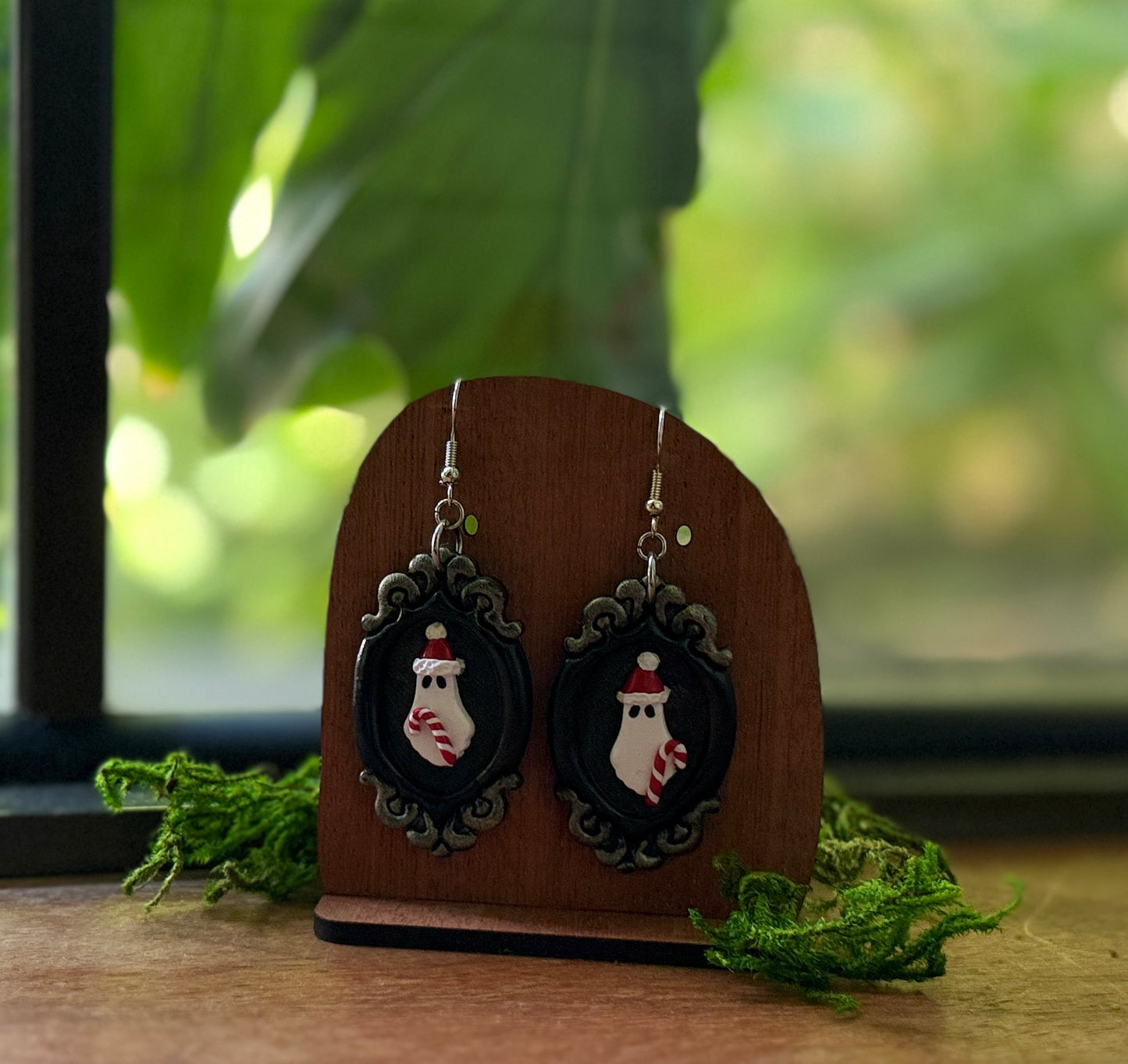 Christmas Ghost Earrings