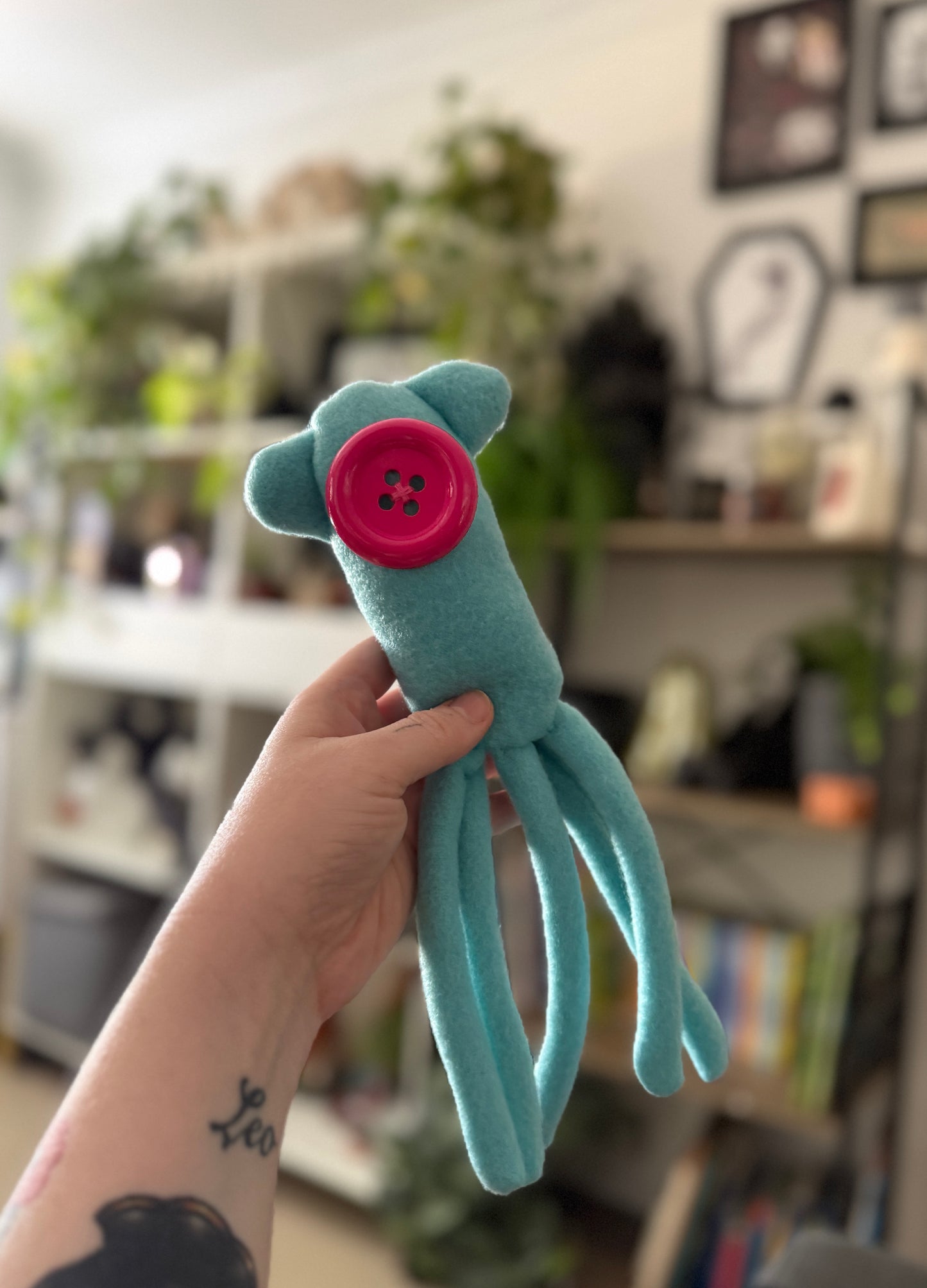 Coraline Cat Squid Plush