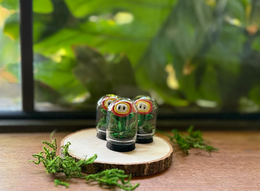 Mario Fire Flower Mini Dome