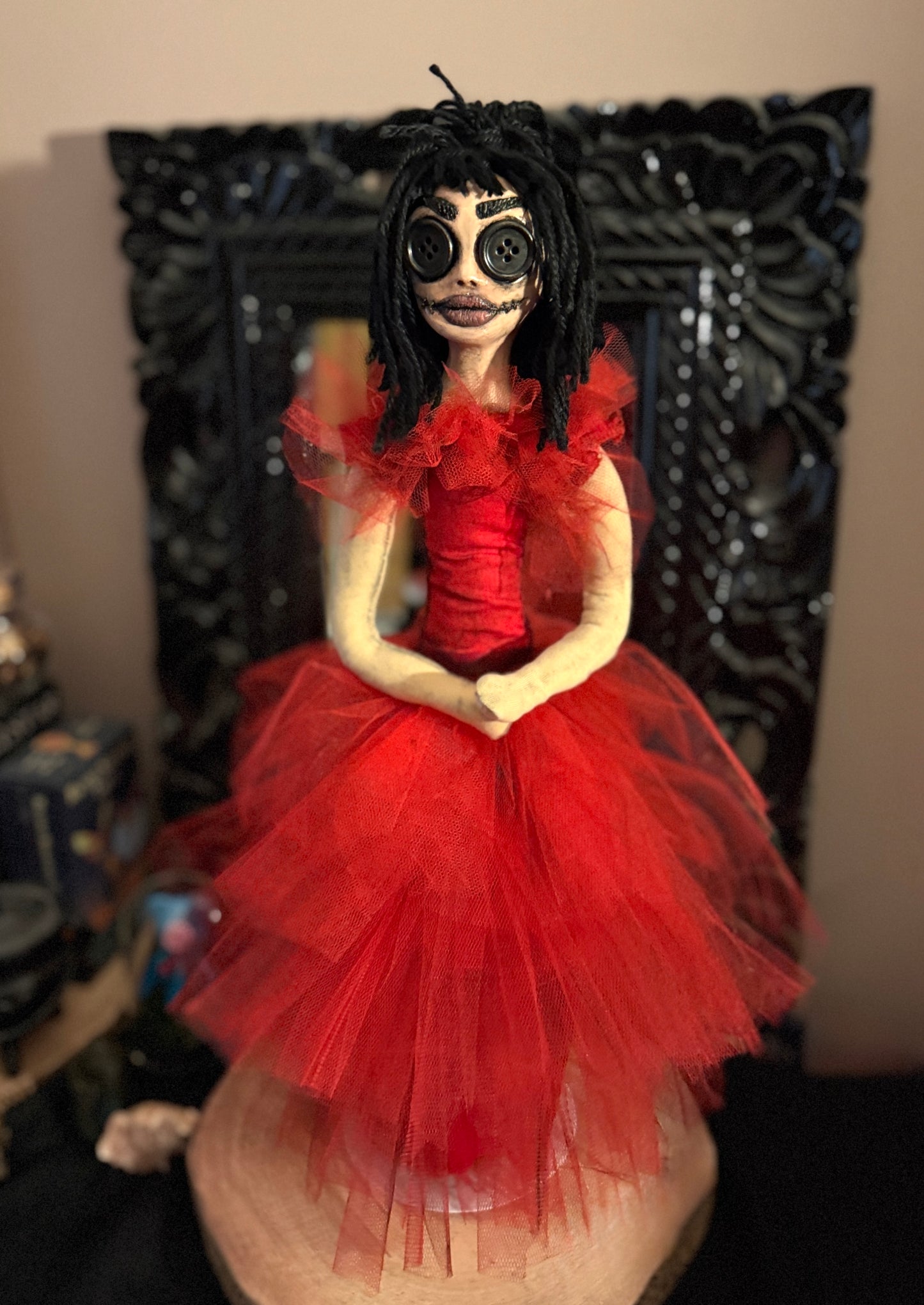 Lydia Deetz Coraline Inspired Doll