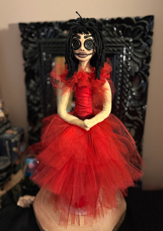 Lydia Deetz Coraline Inspired Doll