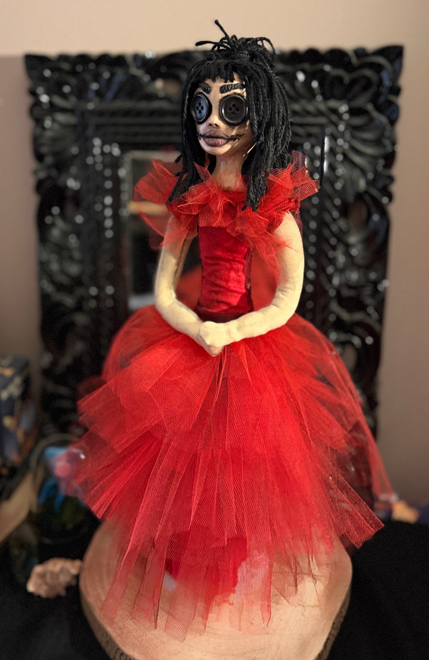 Lydia Deetz Coraline Inspired Doll