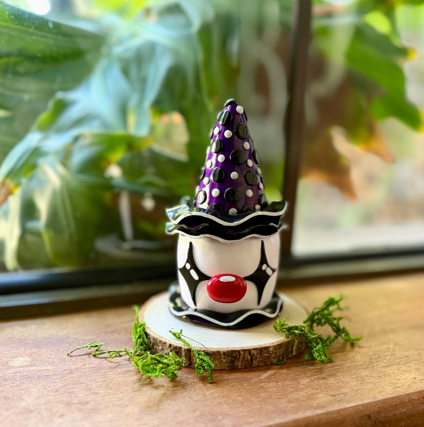 Clown Trinket Jars