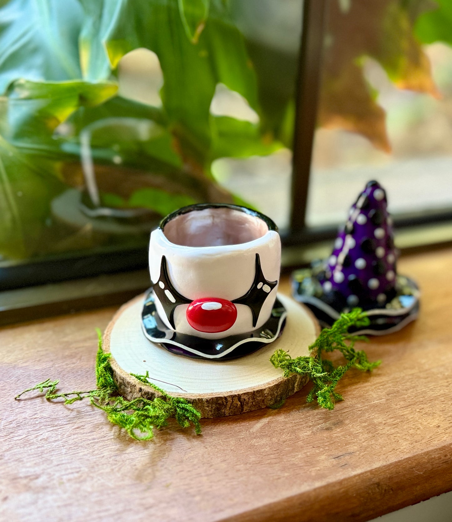 Clown Trinket Jars
