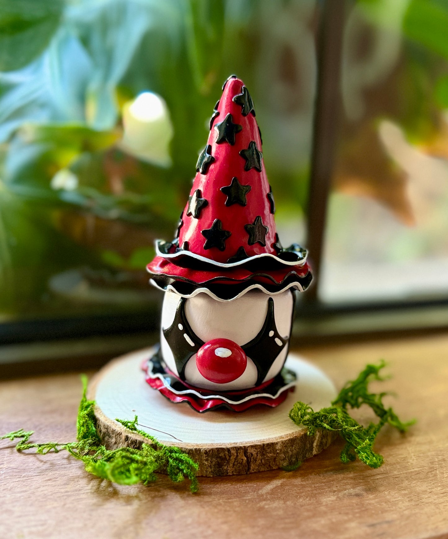 Clown Trinket Jars