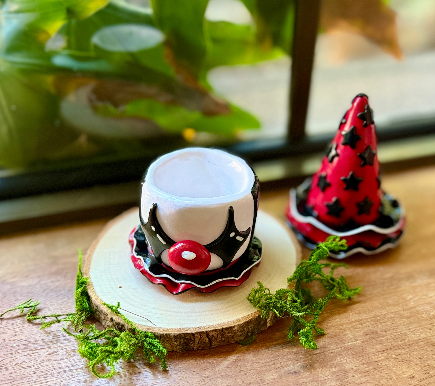 Clown Trinket Jars