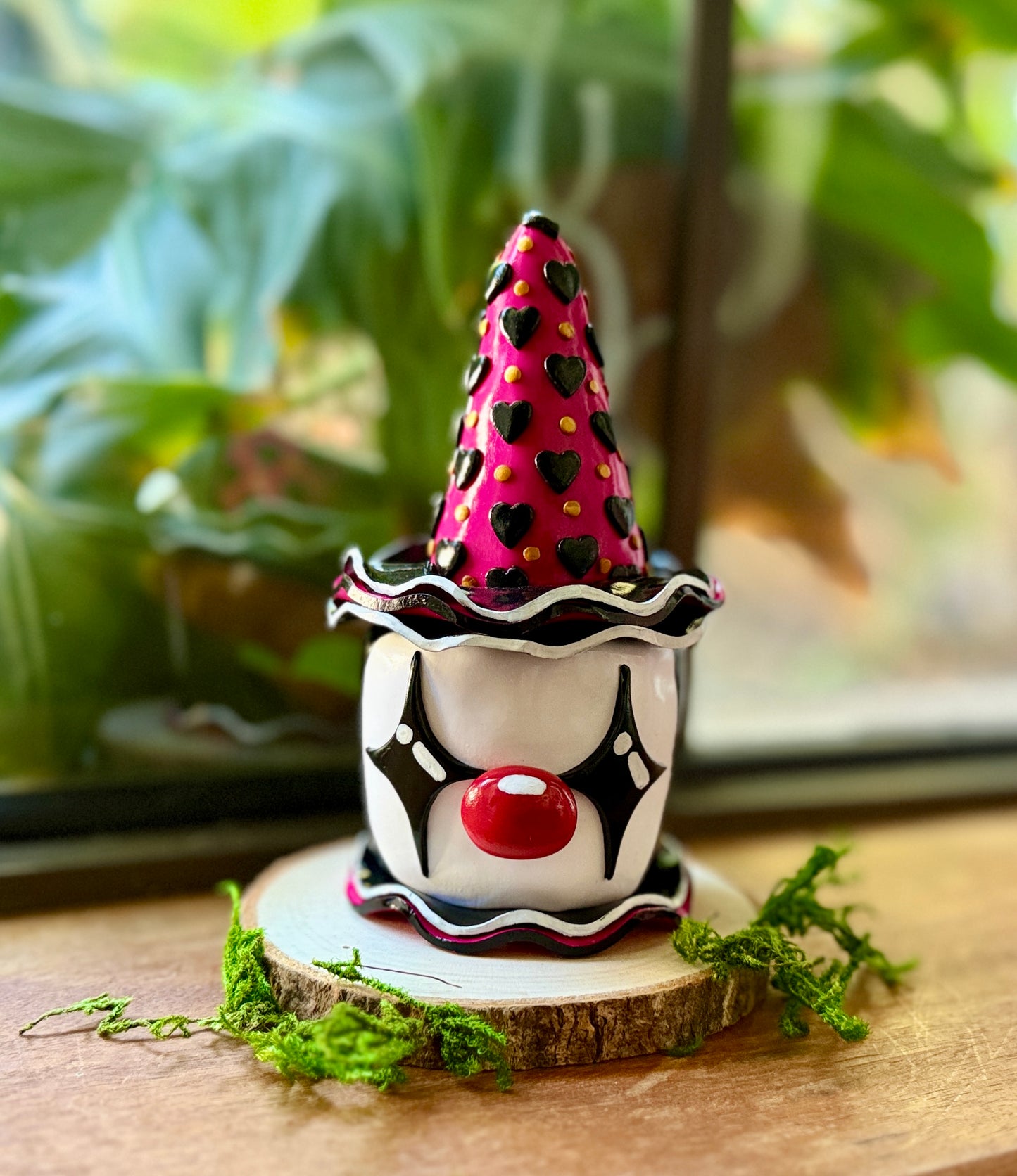 Clown Trinket Jars