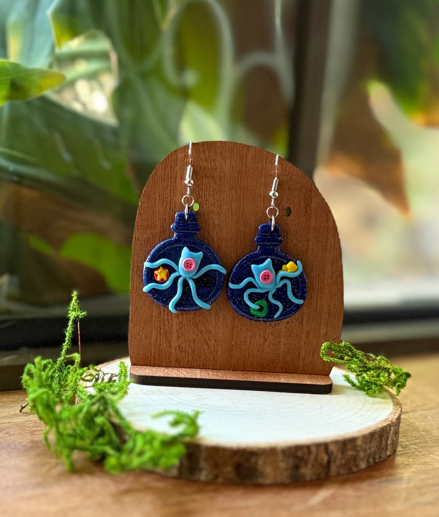 Coraline Themed Earrings