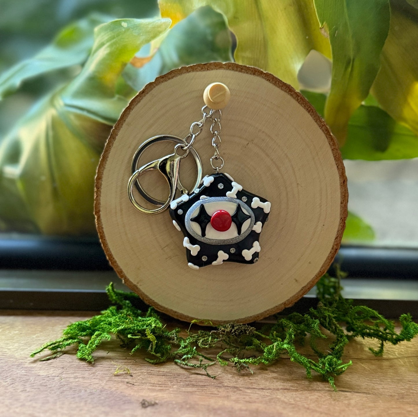 Clown Star Keychains