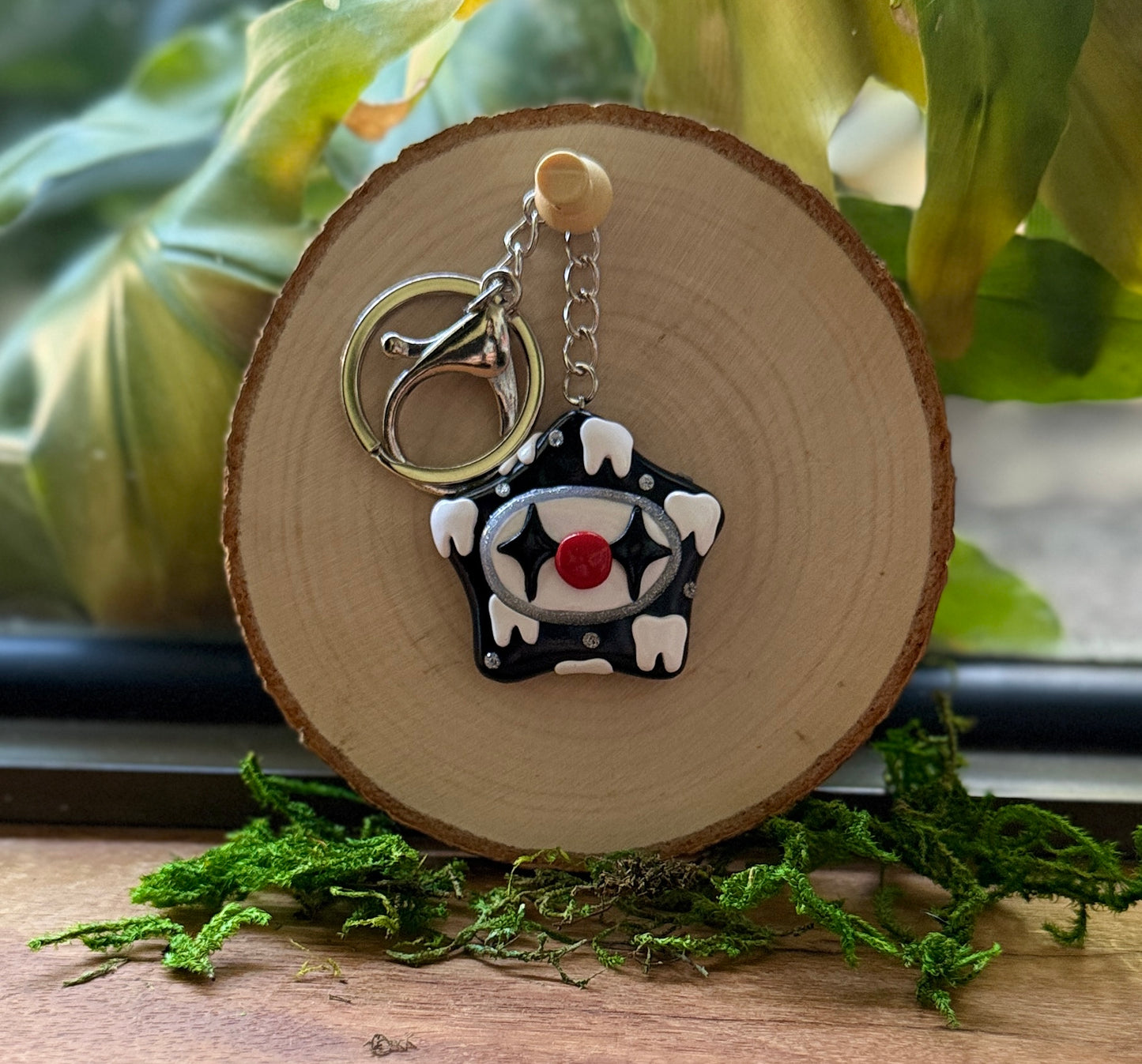 Clown Star Keychains