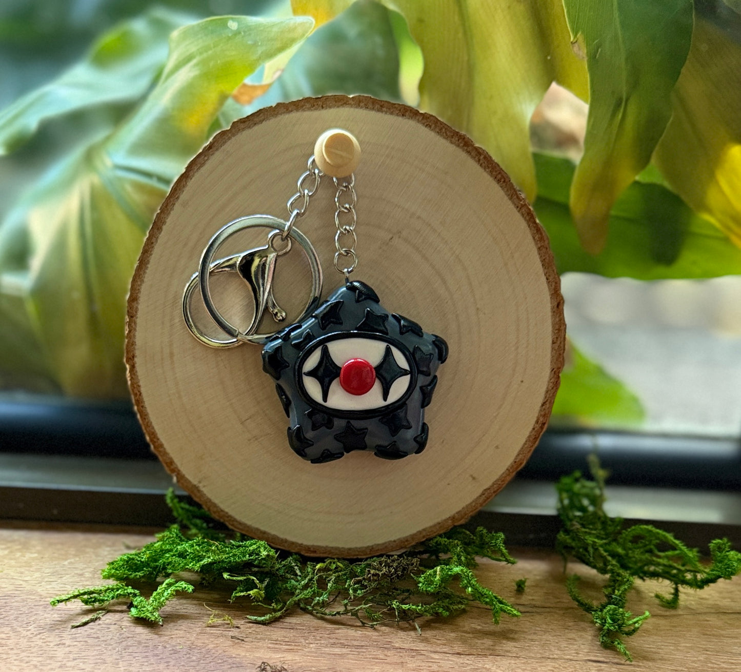 Clown Star Keychains