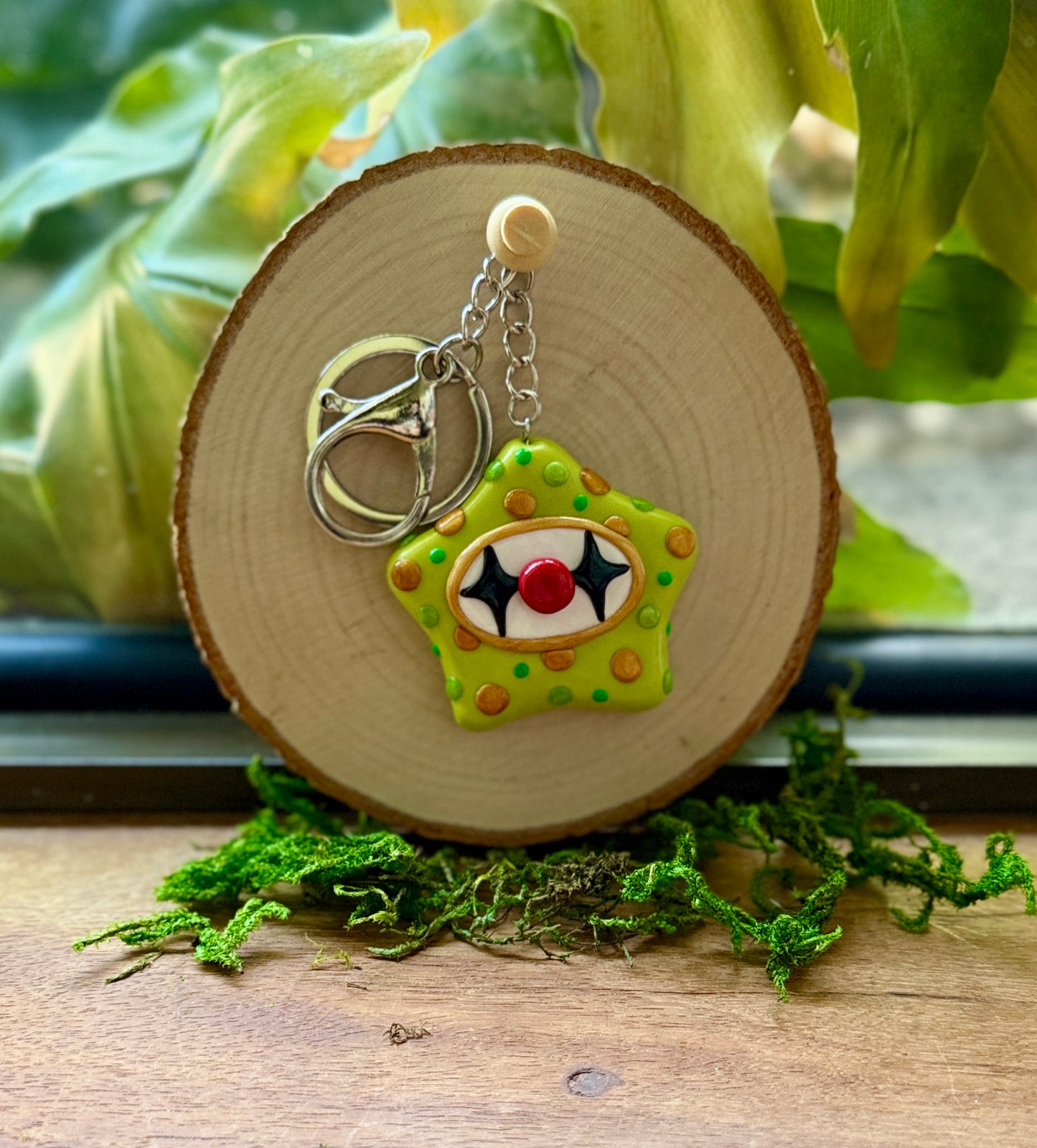 Clown Star Keychains