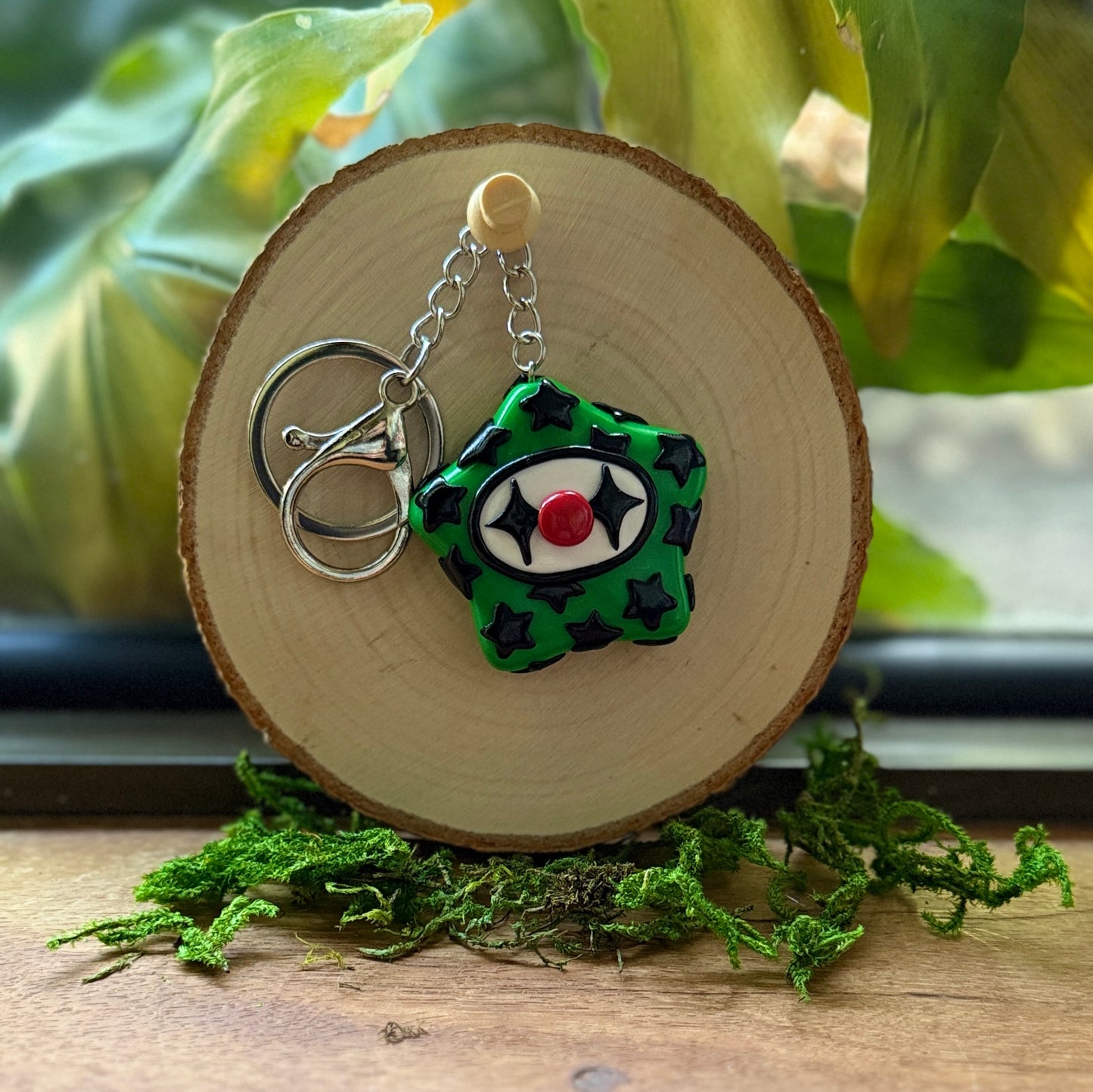 Clown Star Keychains