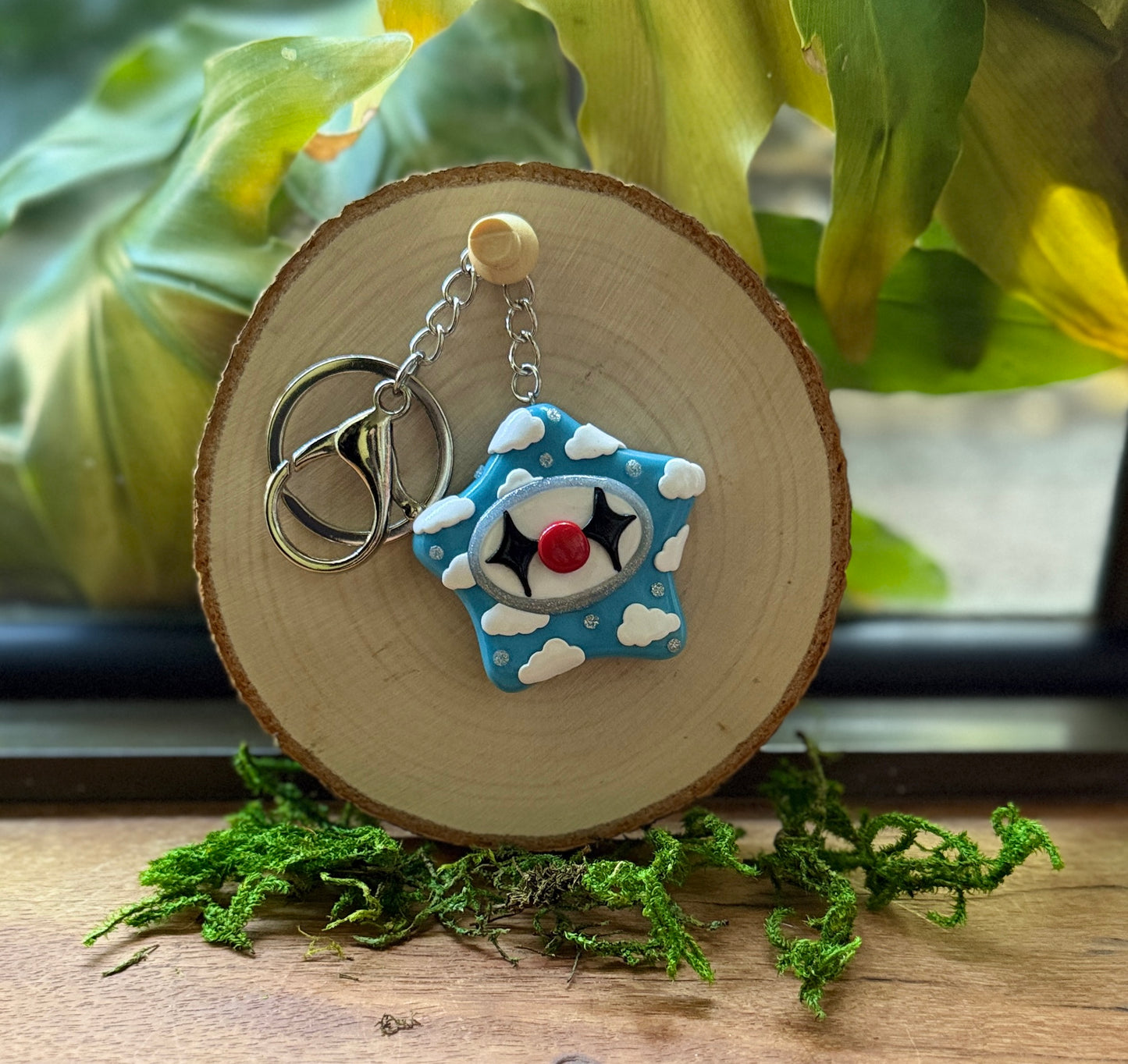 Clown Star Keychains