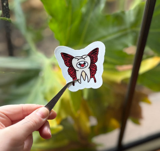 Clown Tooth Fairy Sticker