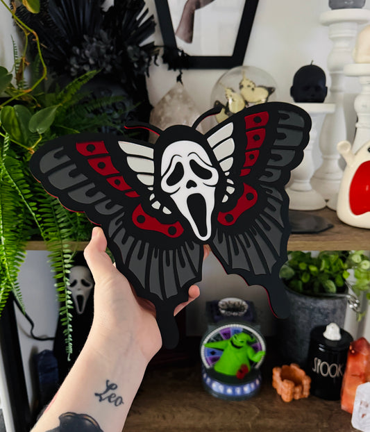 Ghostface Butterfly Wall Hanging