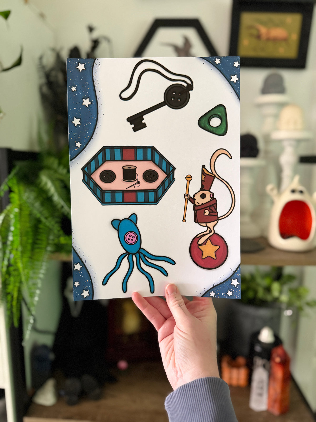 Coraline Flash Art Print
